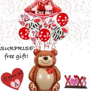 ❤️11 piece LOVE ballon set